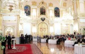 Святейший Патриарх Кирилл посетил торжественный прием в Кремле по случаю юбилея Н.И. Ельциной