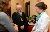 Уполномоченный при Президенте РФ по правам ребенка и председатель Синодального отдела по благотворительности посетили православный кризисный центр «Дом для мамы»
