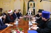 Святейший Патриарх Кирилл встретился с министром вакуфов Сирии