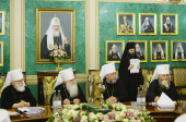 Заседание Священного Синода Русской Православной Церкви прошло в Патриаршей резиденции в Даниловом монастыре