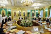 Предстоятель Русской Церкви возглавил очередное заседание Священного Синода