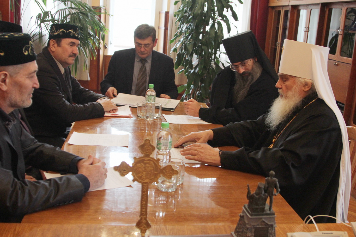 В епархии состоялась встреча с лидерами исламских организаций
