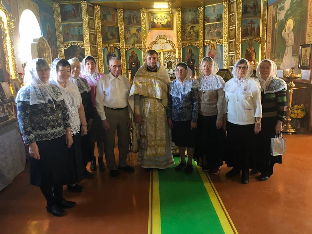 30 лет служения на клиросе.