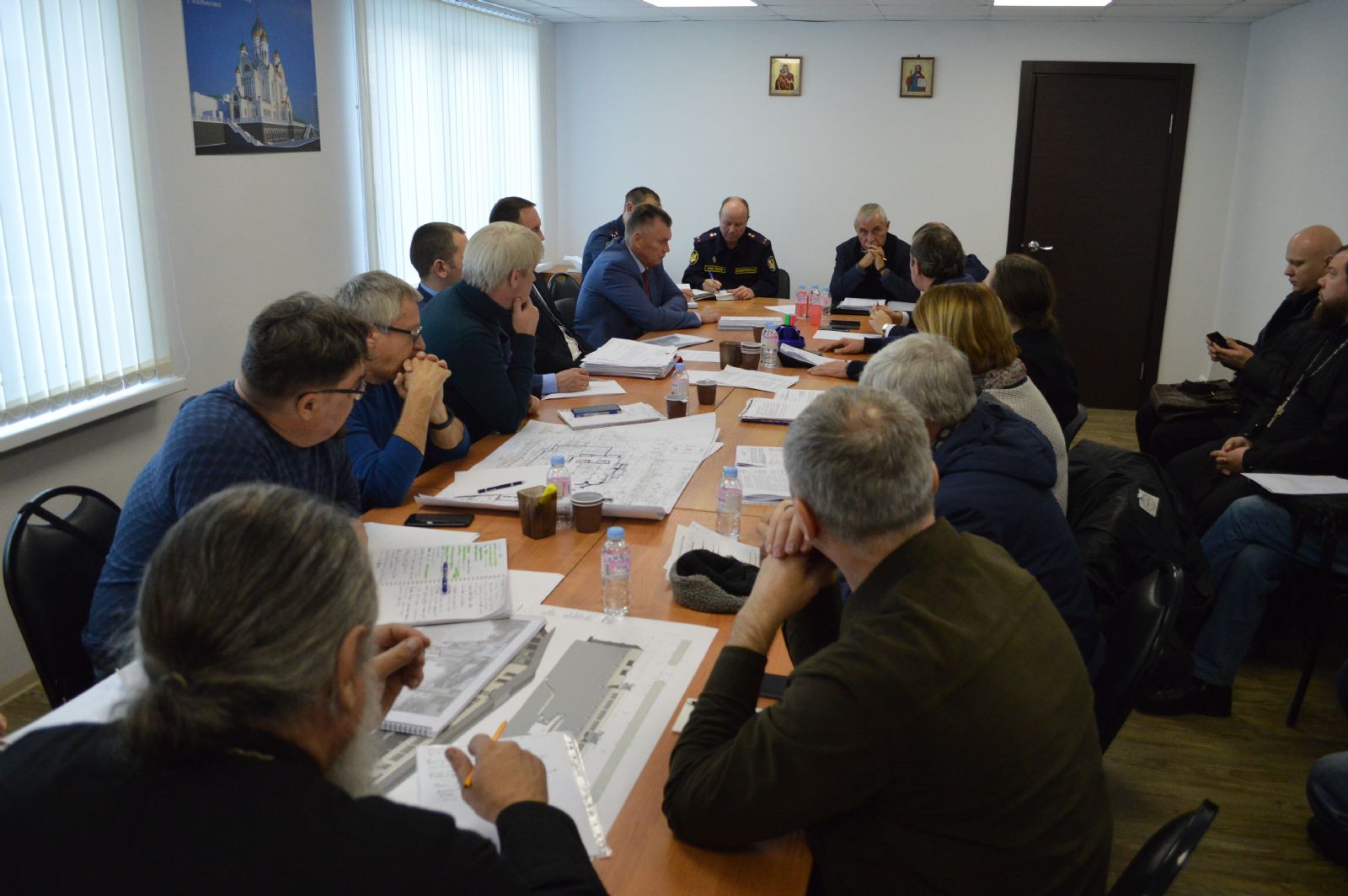 Состоялось рабочее совещание, посвященное вопросам строительства Спасо-Преображенского собора