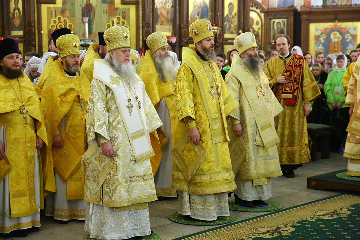 Епископ Гурий сослужил во время Божественной Литургии в Александро-Невском кафедральном соборе Нижнего Новгорода (+ Фото)