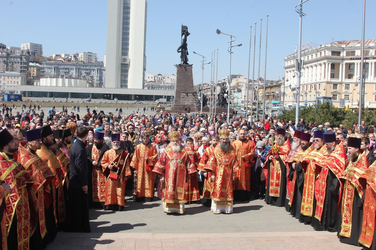 Общегородской Пасхальный крестный ход объединит православных верующих столицы Дальнего Востока