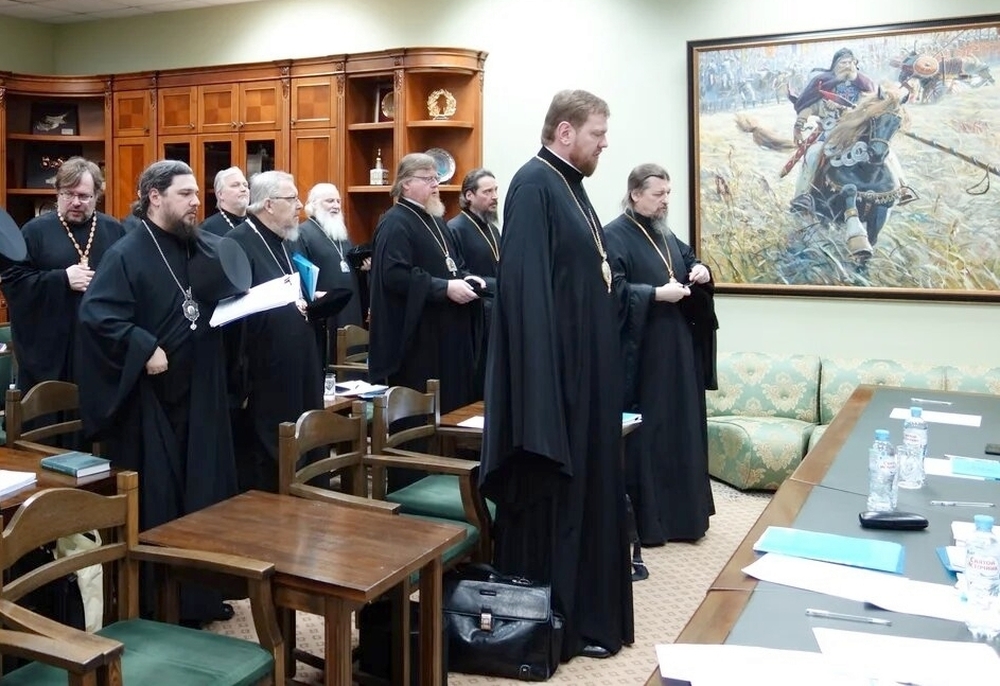 Митрополит Владимир принял участие в заседании комиссии Межсоборного Присутствия по церковному управлению, пастырству и организации церковной жизни 