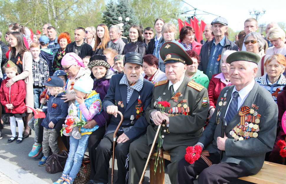 Празднование 74-й годовщины Победы в Великой Отечественной войне в Арсеньеве (+ Фото)