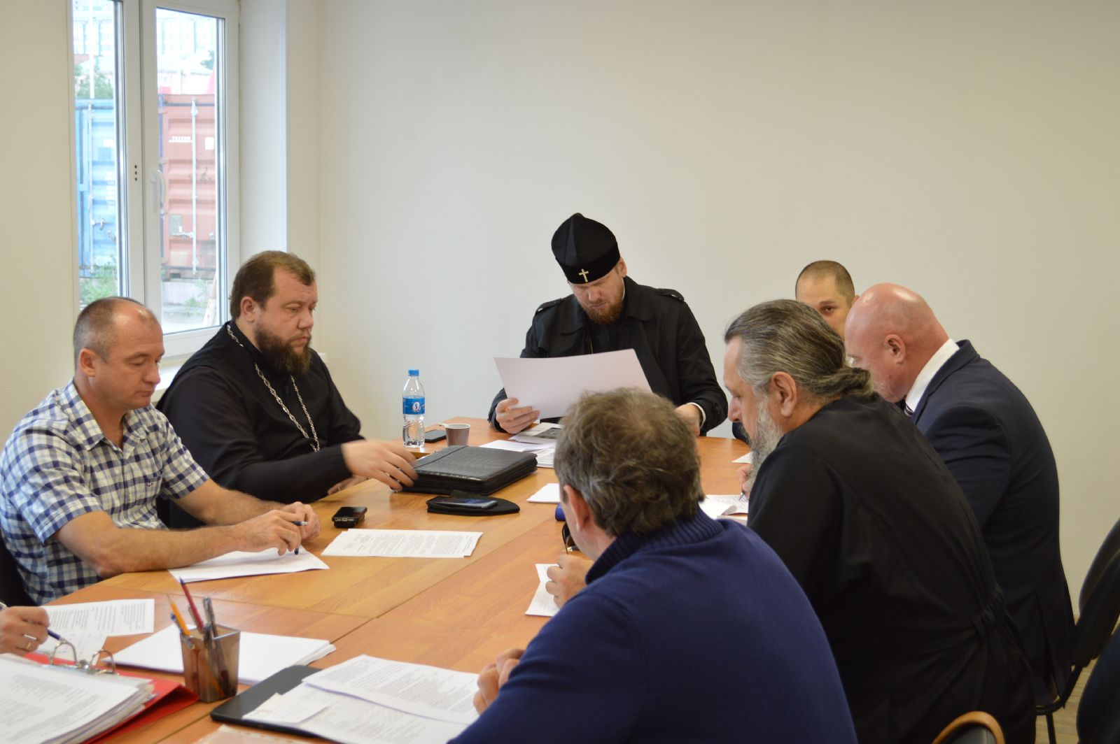 Глава Приморской митрополии провел рабочее совещание, посвященное  вопросам строительства Спасо-Преображенского собора