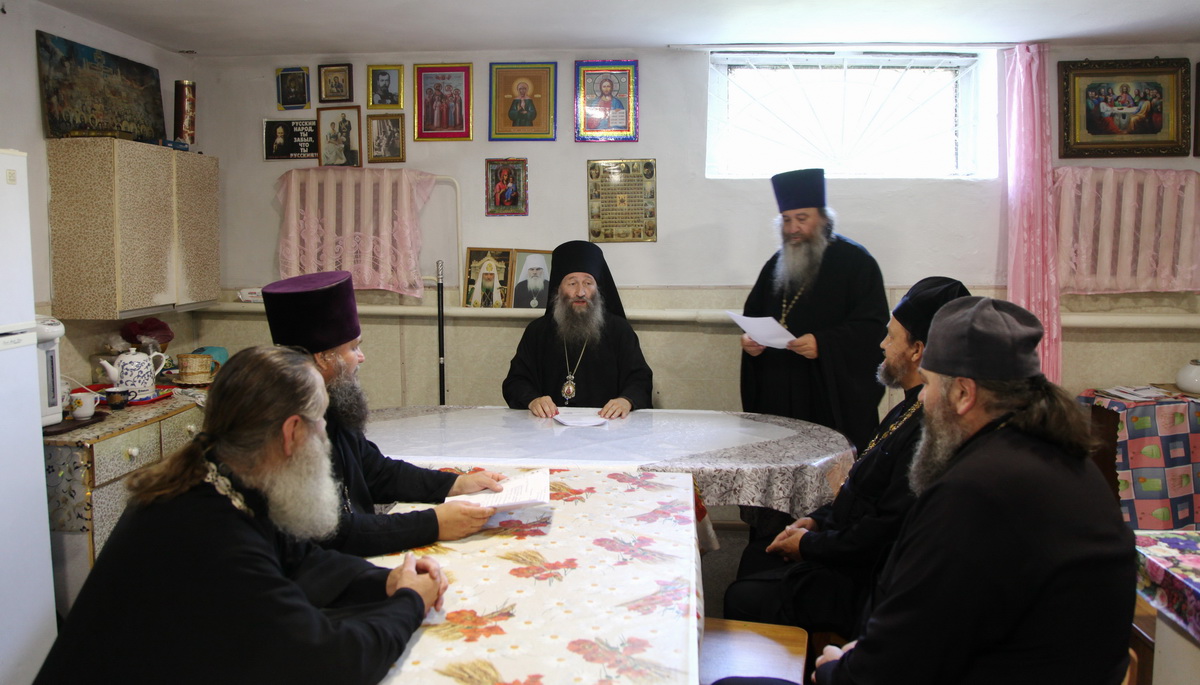 Заседание Епархиального Совета Арсеньевской епархии