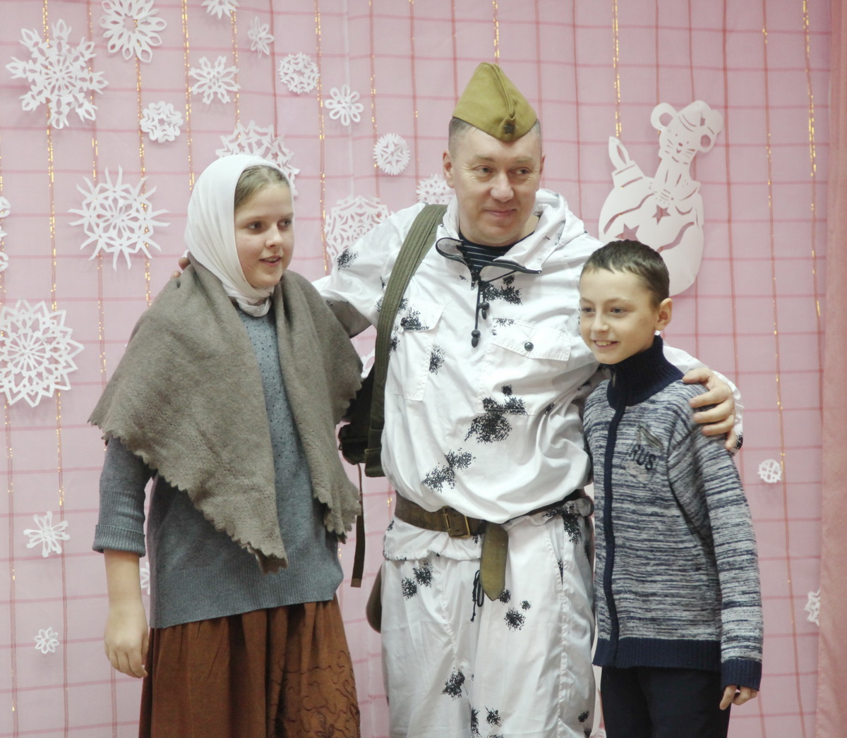 Рождественские спектакли воскресной школы Благовещенского собора в социальных учреждениях центрального Приморья (+ Фото)