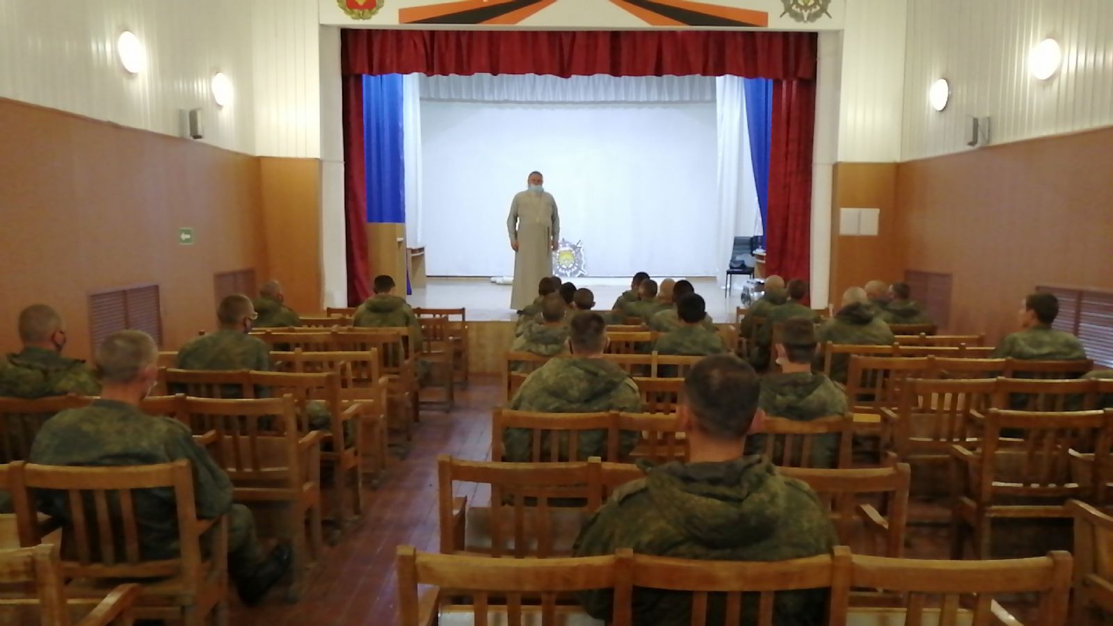 Встреча с военнослужащими в рамках Рождественских чтений
