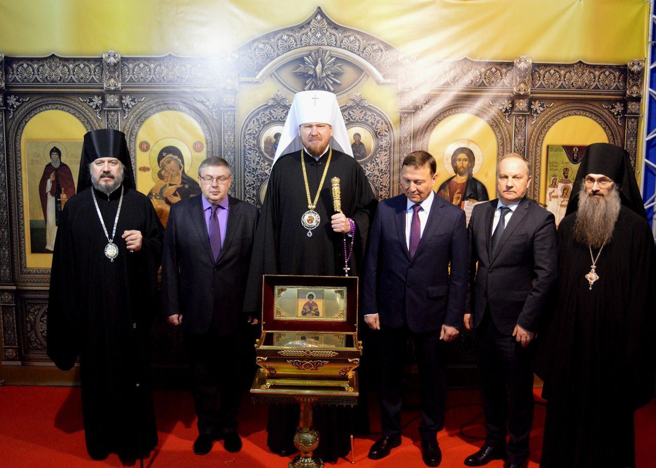 Епископ Николай принял участие в открытии II Международной православной выставке-ярмарке.