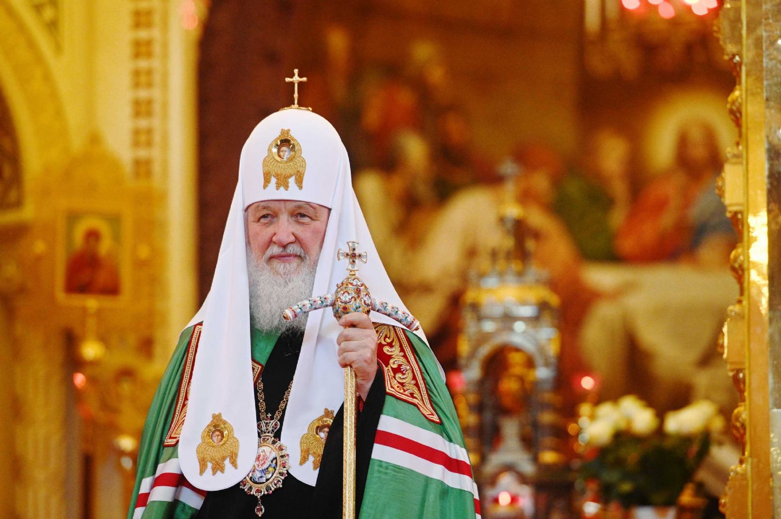 Поздравление Святейшему Патриарху Московскому и всея Руси Кириллу с 75-летием