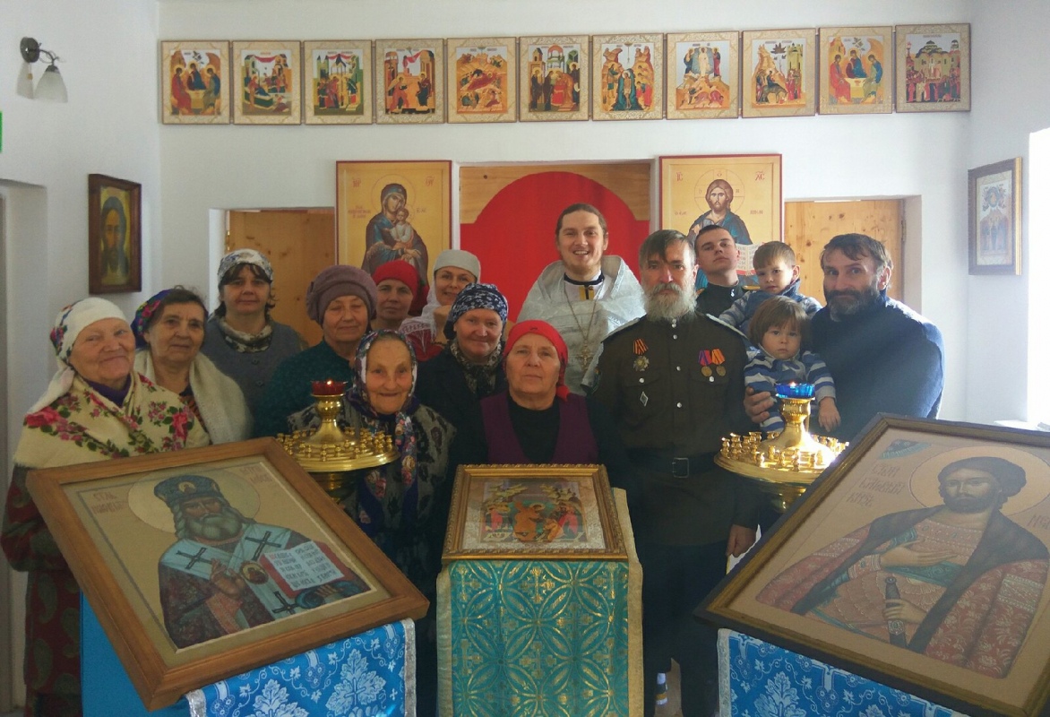 Автомобильный Крестный ход к 10-летию Арсеньевской епархии побывал в Анучинском районе (+Фото)