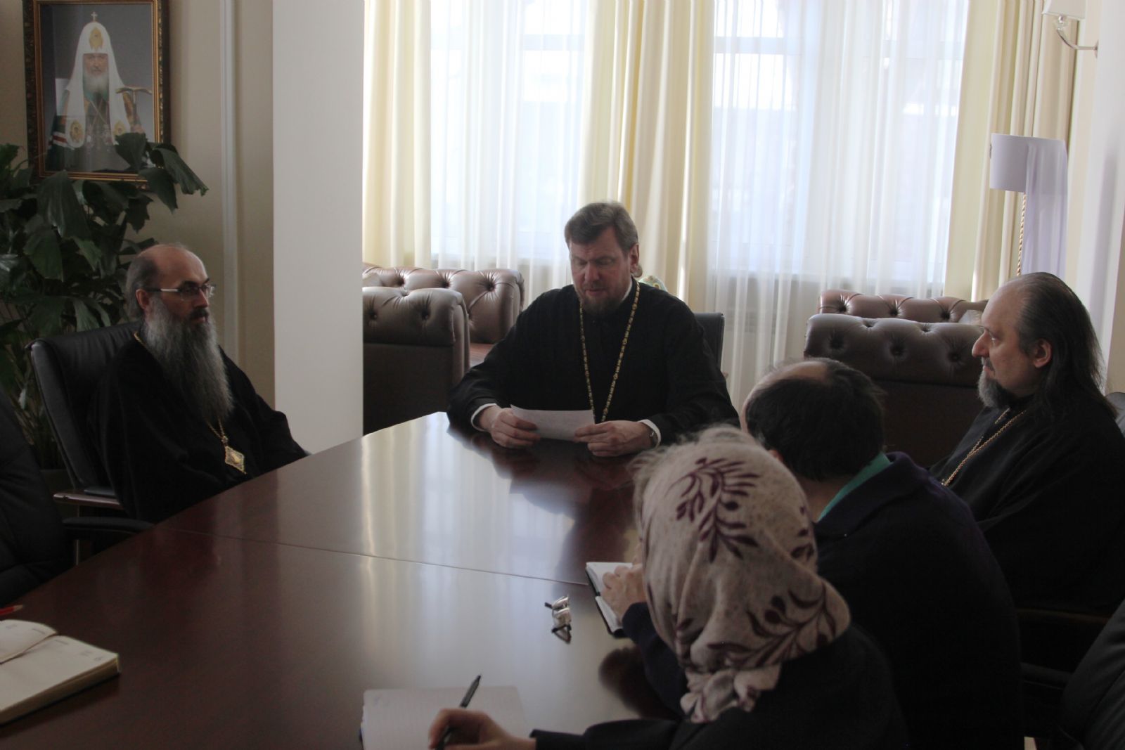 Митрополит Владимир возглавил заседание рабочей группы по подготовке празднования Дня православной книги