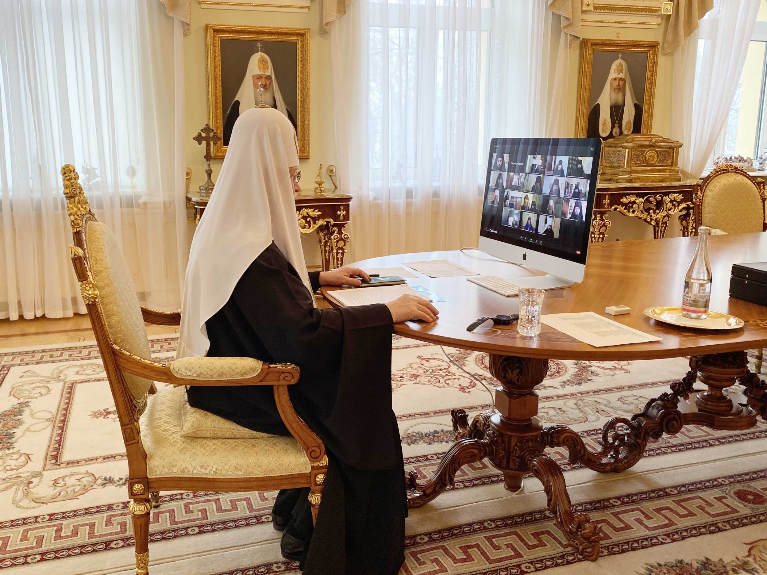 Митрополит Владимир принял участие в видеосовещании Святейшего Патриарха с управляющими епархий Дальневосточного федерального округа