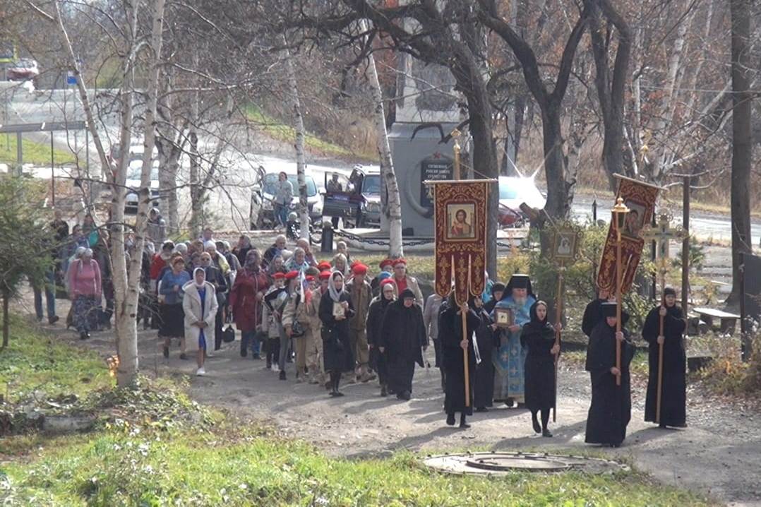 Встреча списка Казанского образа Божией матери состоялась в женском монастыре в Раздольном