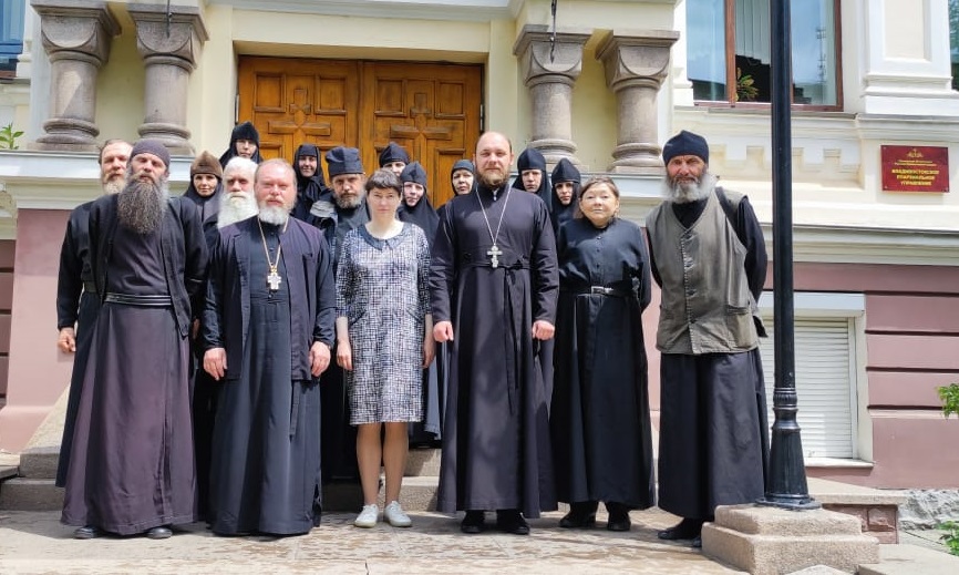 Слушатели курсов для монашествующих завершили 1-й год обучения