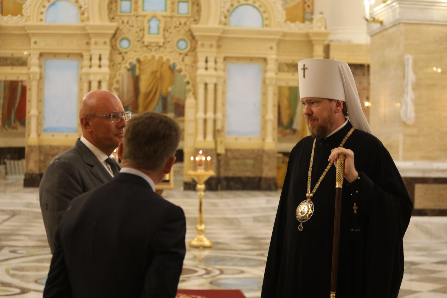 Главный храм Приморья посетил Заместитель Председателя Правительства РФ Дмитрий Чернышенко