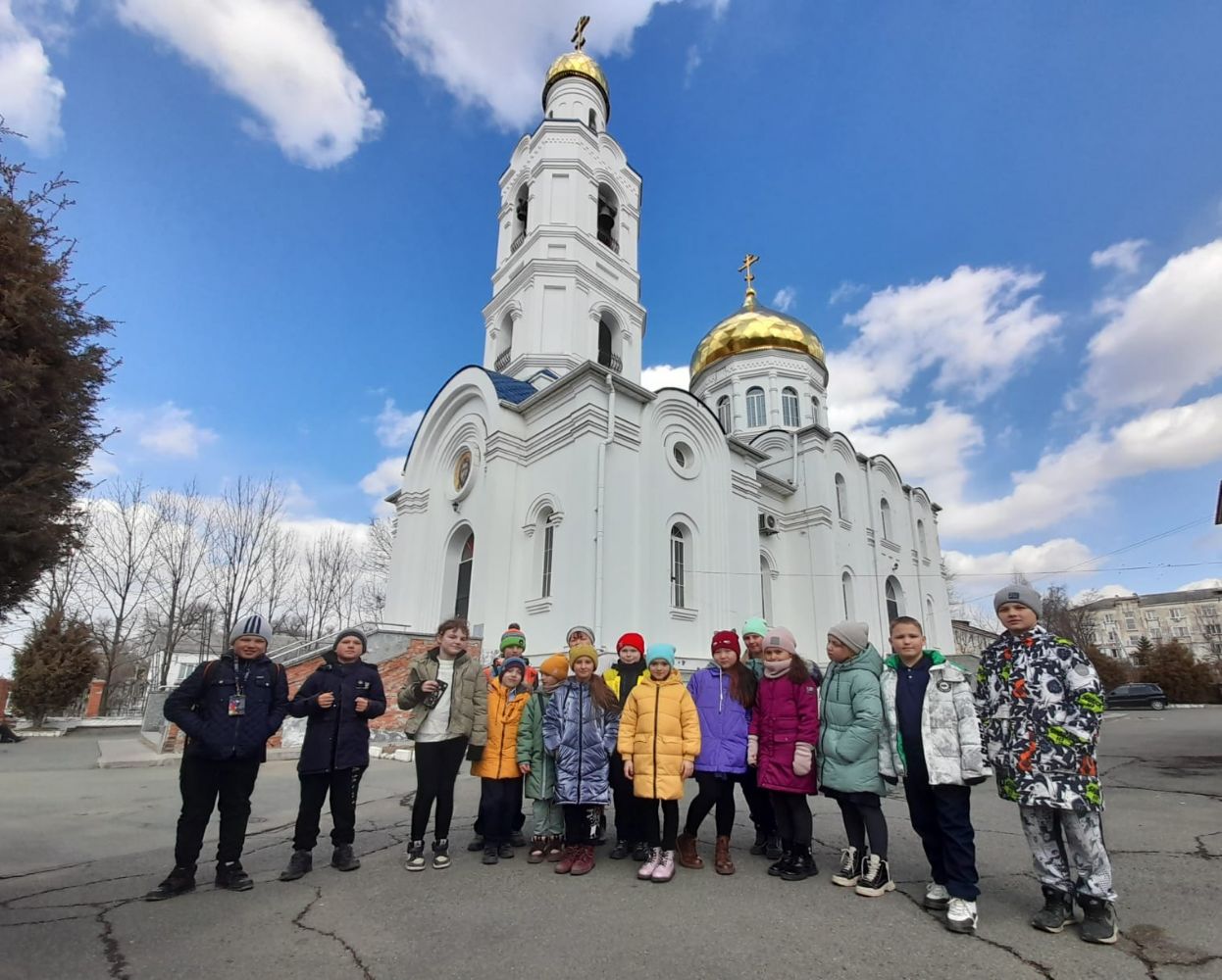 Очередное занятие-экскурсия «Урок в храме» состоялось в храме Богоявления города Артема