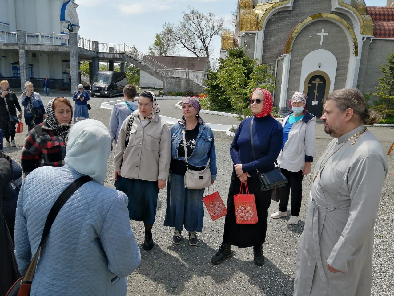 Паломники из Донбасса посетили храмы Находкинской епархии.