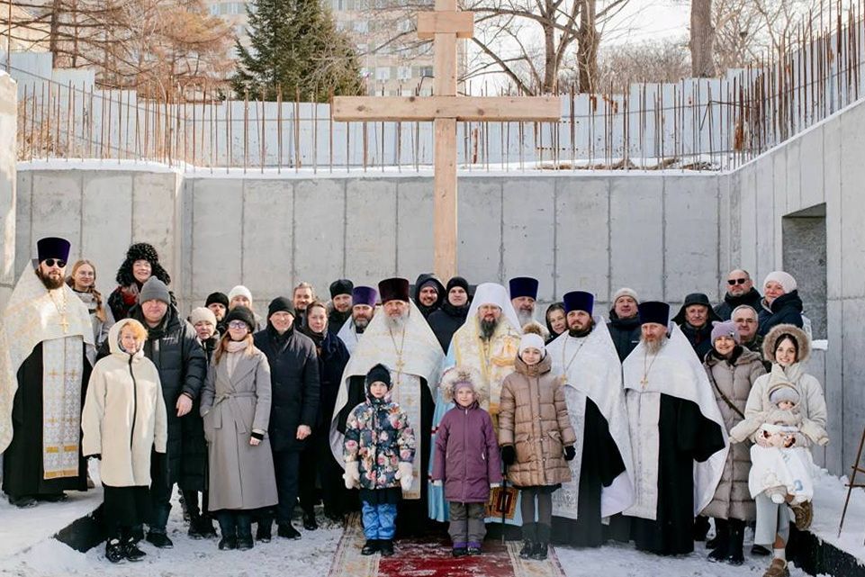 Во Владивостоке заложен новый храм в день памяти блж. Ксении Петербургской