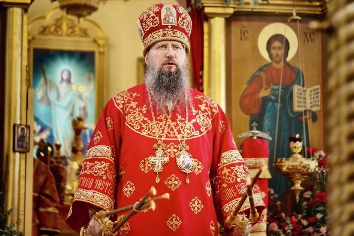 Литургию в четверг Светлой седмицы в Свято-Никольском соборе возглавил правящий архиерей