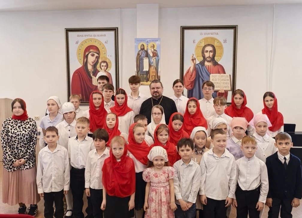  В Управлении Находкинской епархии прошел Пасхальный утренник для детей воскресной школы.