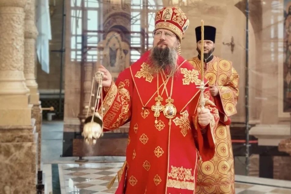 Правящий архиерей возглавил всенощное бдение в Спасо-Преображенском соборе в канун Недели о расслабленном