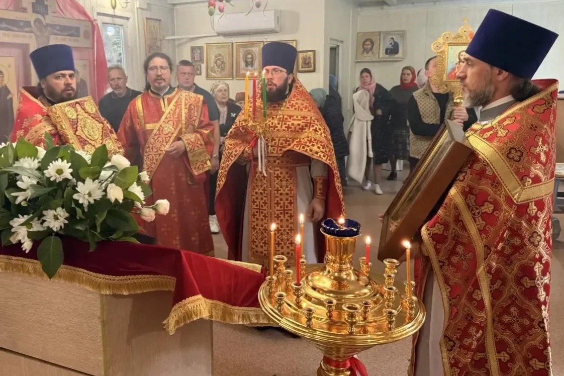 Престольные торжества прошли на приходе храма свв. блгвв. князей Бориса и Глеба